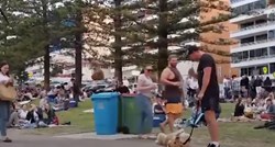 VIDEO Pas se pravio mrtav da bi izbjegao odlazak iz parka