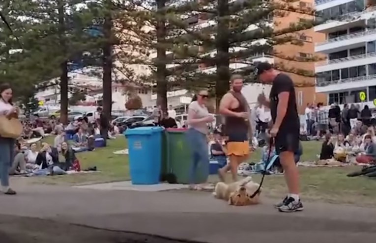 VIDEO Pas se pravio mrtav da bi izbjegao odlazak iz parka