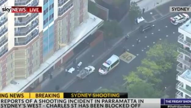 Ubijen napadač na policajca u Sydneyu