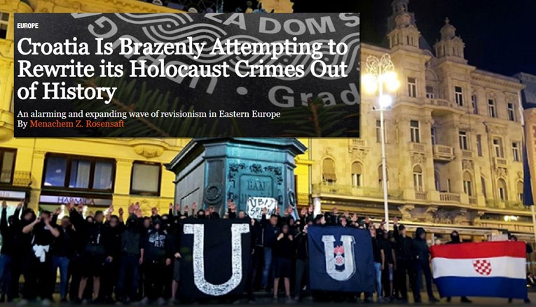 UTJECAJNI ŽIDOVSKI PORTAL "Hrvatska bezočno skriva svoje zločine u holokaustu"