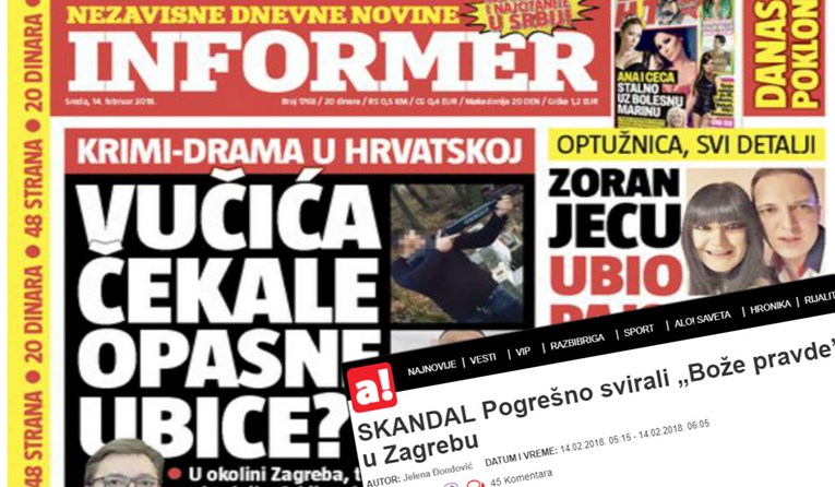 Srpski tabloidi u histeriji: Hrvati su nam sabotirali himnu, Vučića čekale opasne ubojice
