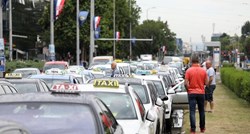 VIDEO Taksisti blokirali Zagreb ilegalnim prosvjedom pa prijetili novinaru Indexa: "Treba te skucati"