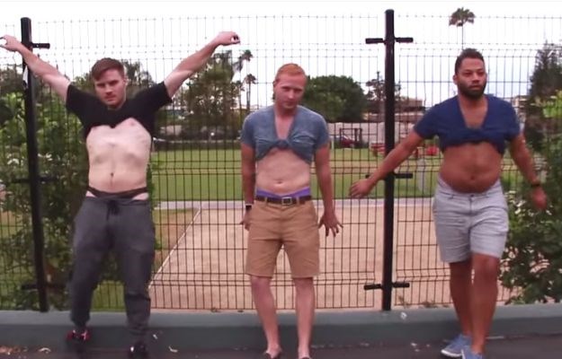Trojica muškaraca navukla tange i snimila urnebesni video