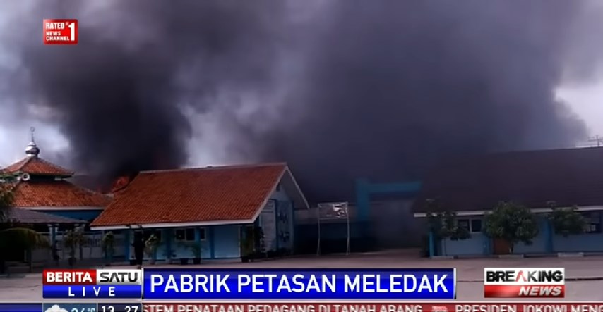 VIDEO Eksplozija u tvornici pirotehnike u Indoneziji, najmanje 30 mrtvih