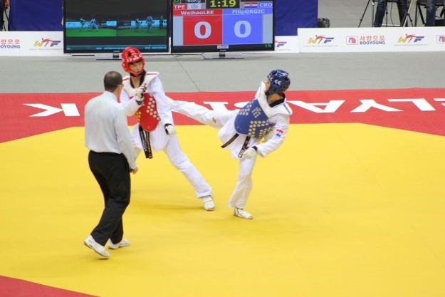 Taekwondo reprezentacija bez medalje i trećeg dana SP-a,  Grgić došao do petog mjesta