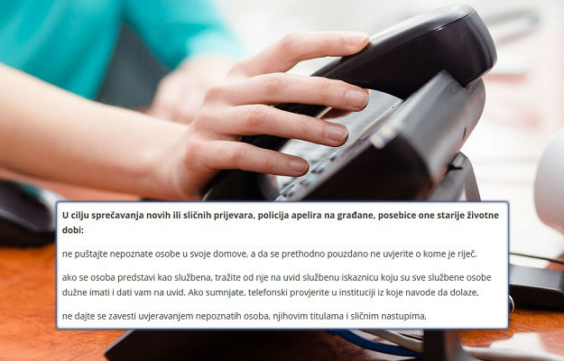 Policija upozorava na novi oblik prijevare na koji nasjeda sve više ljudi