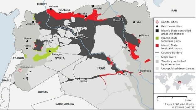 GRAFIKA Ovo je teritorij koji je dosad izgubila Islamska država