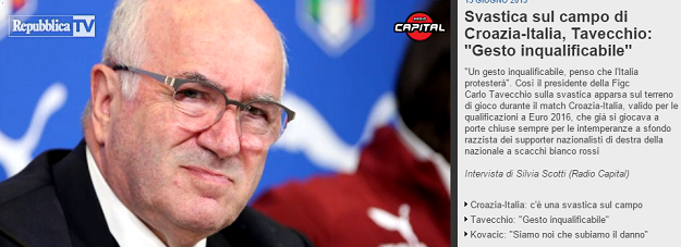 Talijani o svastici: Neoprostivo! Uložit ćemo protest UEFA-i