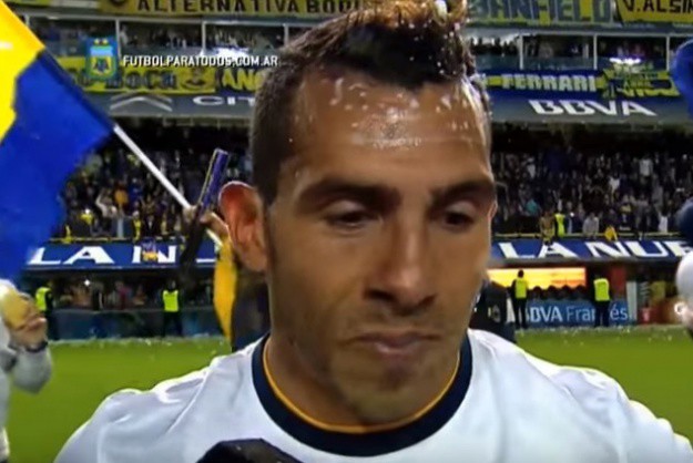 Boca prvak Argentine, Tevez u suzama