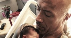 Fotka od tri milijuna lajkova u sat vremena: The Rock dobio kćer