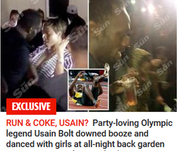 PROCURILA SNIMKA Bolt je pio i plesao do jutra uoči posljednjih utrka karijere