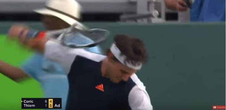 VIDEO Borna ga je posve izbacio iz takta: Pogledajte trenutak ludila osmog tenisača svijeta