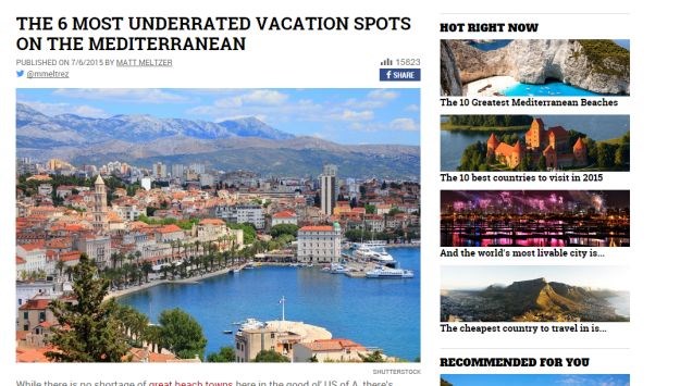 Split na listi najpodcjenjenijih destinacija: "Pustite Dubrovnik, Split je prava stvar"