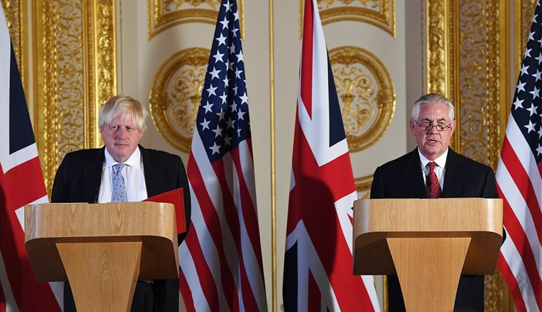 Tillerson Britancima: "U Sjedinjenim Državama imate čvrstog saveznika"