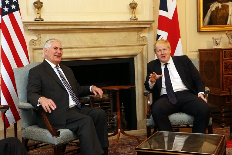 Tillerson u Londonu govorio o posebnom odnosu SAD-a i Velike Britanije