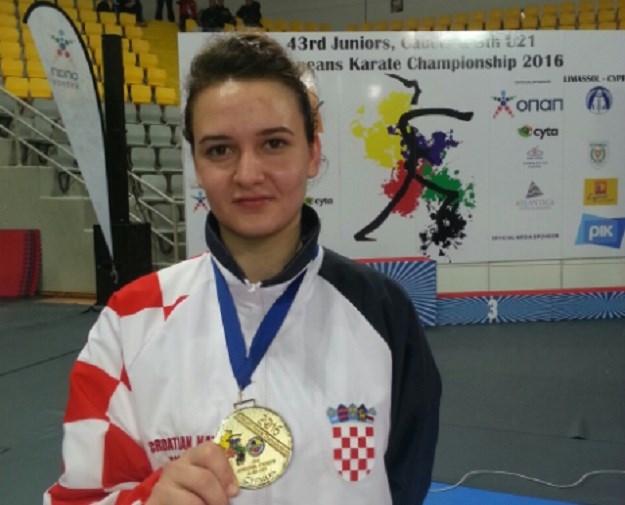Hrvatska berba medalja u karateu: Tina Marić europska prvakinja