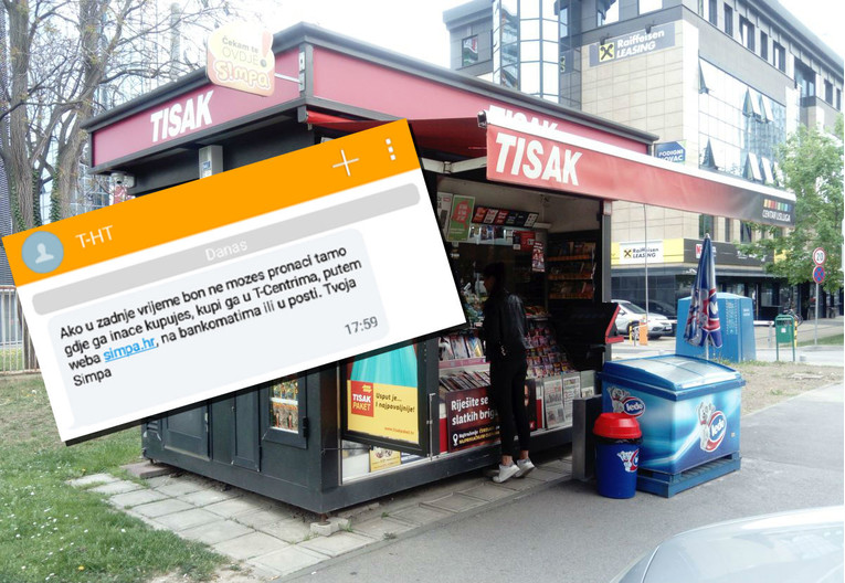 Bonovi Hrvatskog Telekoma više se ne mogu kupiti na kioscima Tiska
