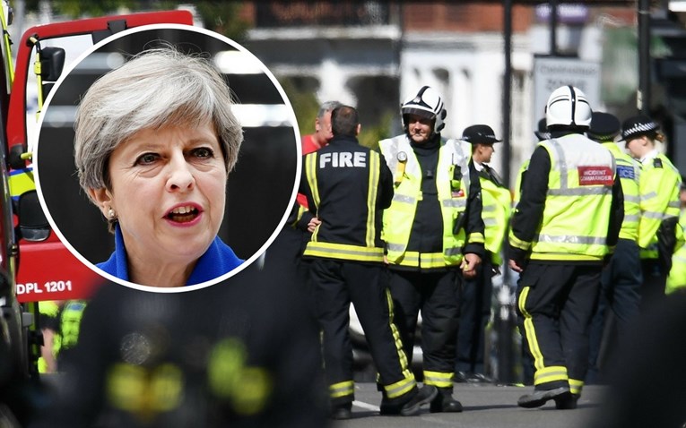 May osudila "kukavički" napad u Londonu i zamjerila Trumpu nagađanje o krivcima