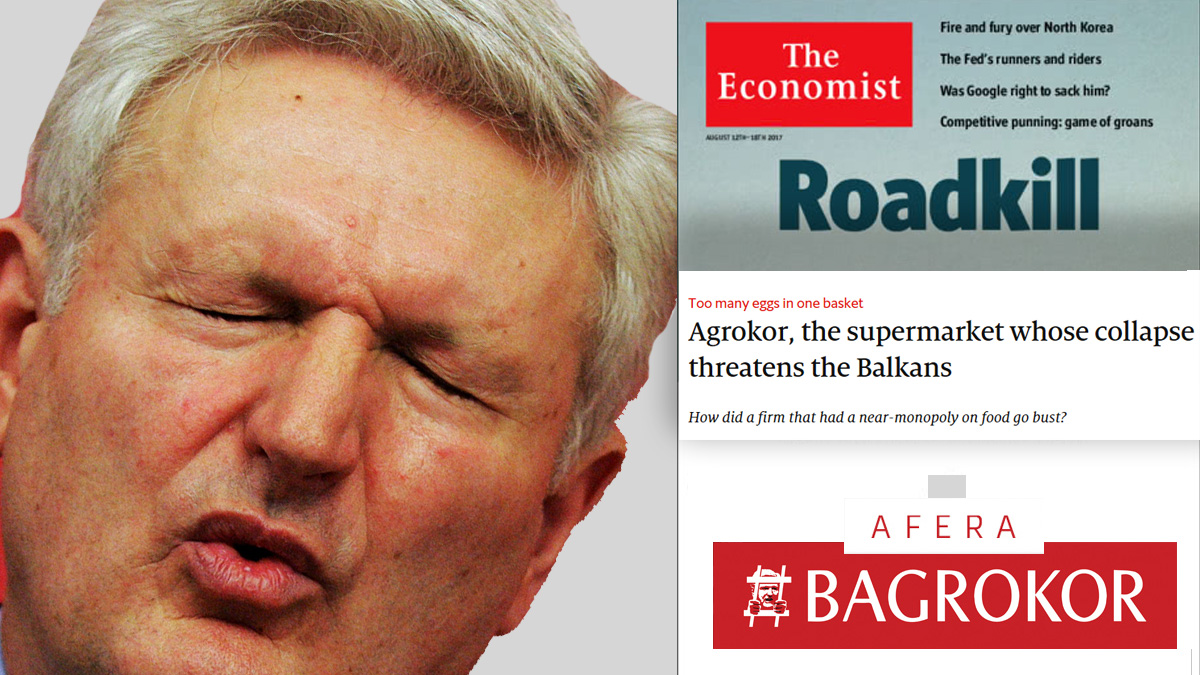 The Economist o Agrokoru: "Supermarket čiji kolaps prijeti Balkanu"