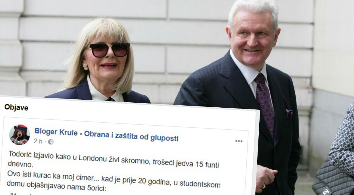 Bloger Krule: "Todorić troši 15 eura dnevno? Pa samo njegov mačak troši 3000 funti dnevno"