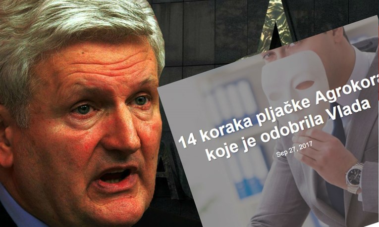 Todorić u novoj objavi nabrojao "14 koraka pljačke Agrokora koje je odobrila Vlada"