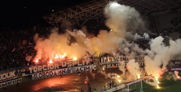 VIDEO Torcida opet bolja od Hajduka, Boysi razdvojeni slave pobjedu