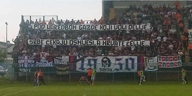 Torcida ima poruku za policiju i narednika Mamića