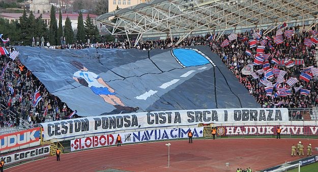 Torcida stala u obranu trenera Hajduka: "Spremni smo se obračunati bez milosti"