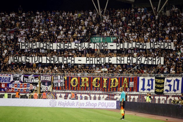 "ZDRAVKO, TKO TE UBIJE HEROJ POSTAJE" PRAZNI POLJUD ZA VELIKI DERBI? Delegat prijavio Torcidu