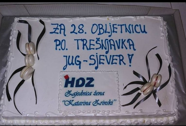 Murganićkina zajednica poslala HDZ-ovcima tortu, ali ni to nije obavljeno kako bog zapovijeda