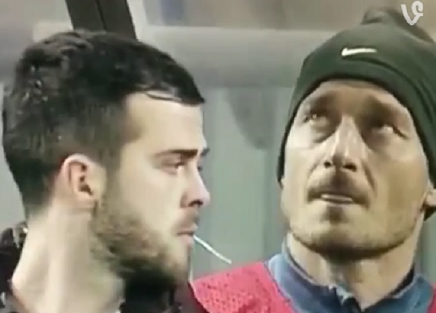 Video dana: Komedija! Pogledajte kako je Totti zafrkavao Pjanića