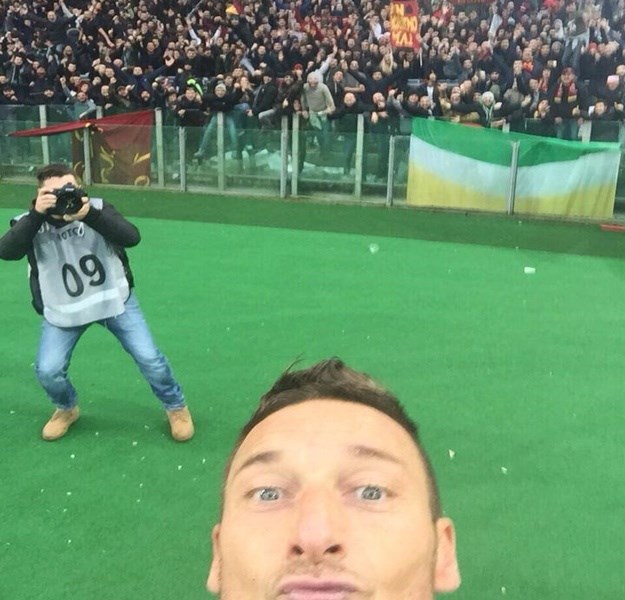 Totti: Nisam zadovoljan selfiejem