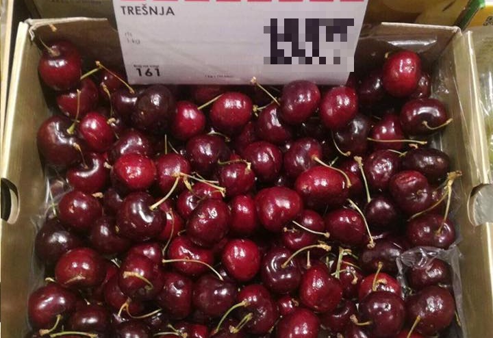 FOTO Dalmatince šokirala cijena kilograma trešanja: "Zar su od zlata?"