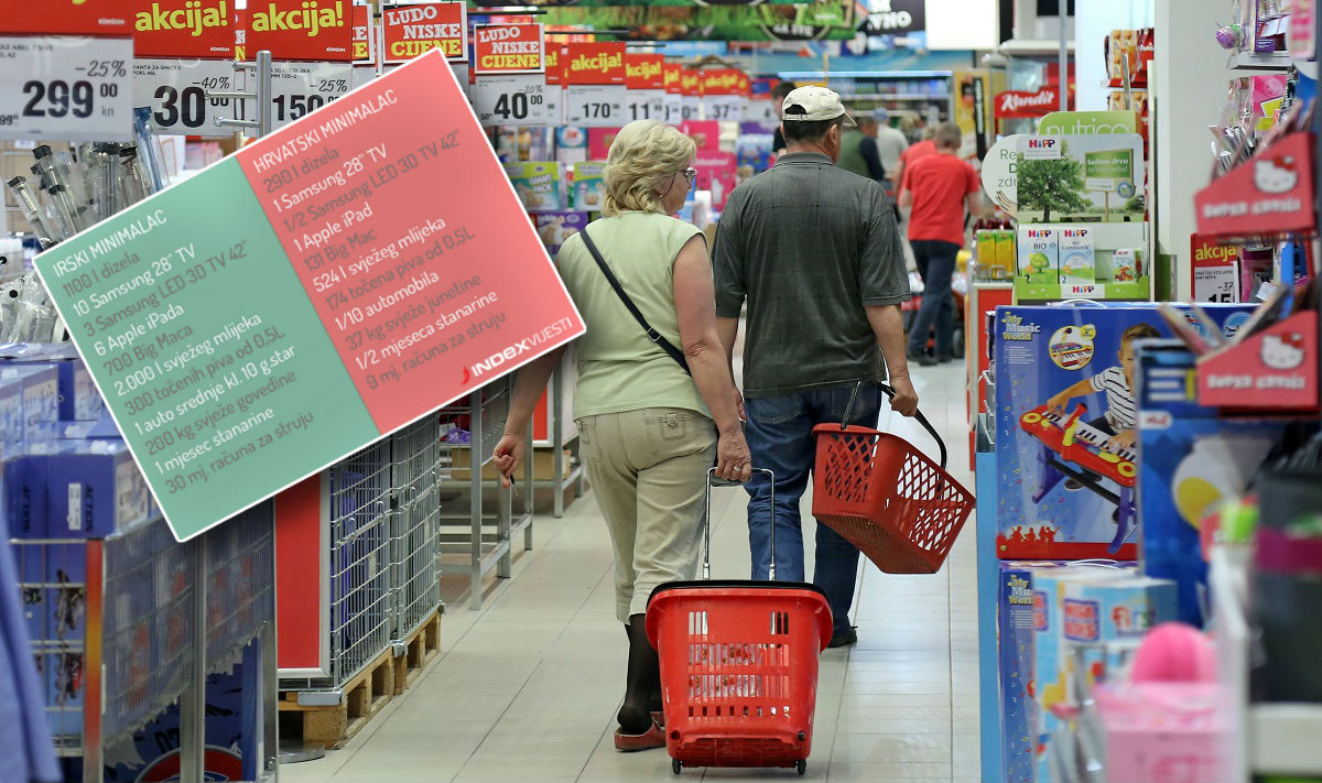 TABLICA OTKRIVA Vidjeli smo kako je u Irskoj. Što sve kod nas možete kupiti za minimalac?