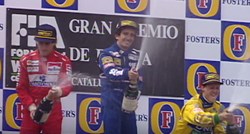 Prost, Senna, Schumacher - dan kad je na postolje prvi i zadnji put stao legendarni trio
