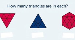 TEST INTELIGENCIJE Koliko trokuta ima na slici?