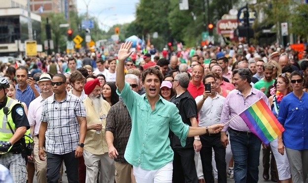FOTO Kanadski premijer oduševio masu na gay paradi
