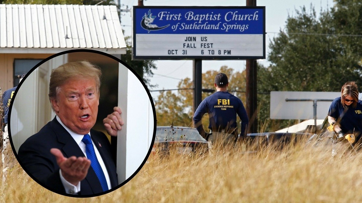 Trump: Da su zakoni o oružju stroži, u teksaškoj crkvi poginule bi još stotine ljudi