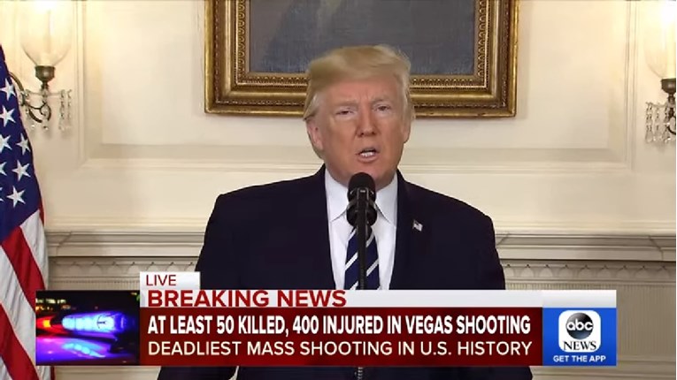 Trump o napadu u Las Vegasu: Molimo se za dan kada će zlo biti istjerano