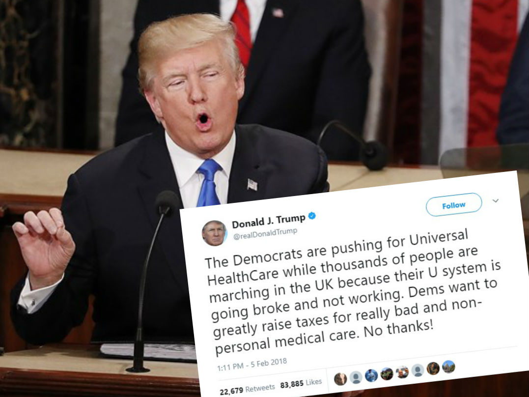Britanci poludjeli jer je Trump kritizirao njihovo zdravstvo