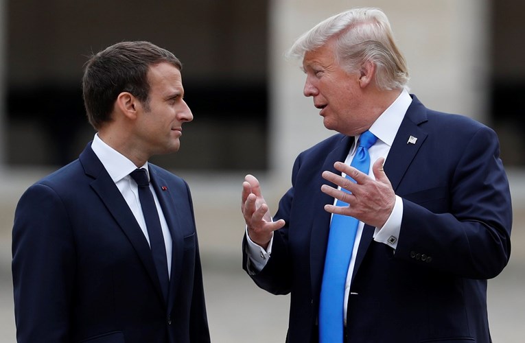 Započeo sastanak Trumpa i Macrona u Parizu