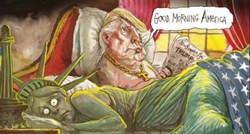 FOTO Karikaturisti totalno razvalili Trumpa i Ameriku: Pogledajte najbolje karikature