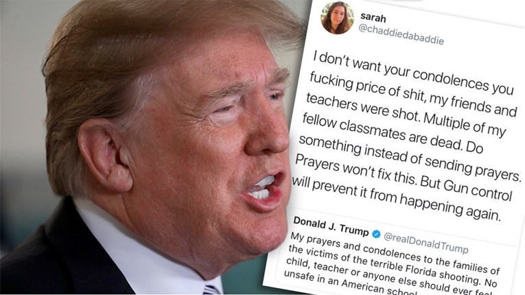 Učenica napadnute škole poručila Trumpu: "Ne trebaju mi tvoje misli i molitve, seronjo"