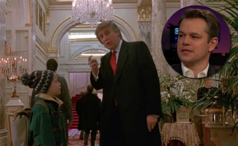Matt Damon otkrio zašto se Trump pojavljuje u "Sam u kući" i još nekim filmovima - skroz je apsurdno