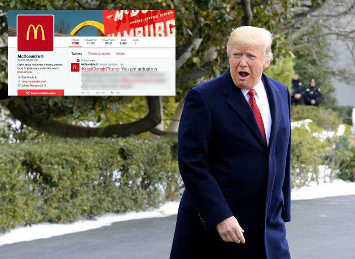 "McDonald´s" popljuvao Trumpa na Twitteru, objava odmah nestala: "Netko će dobiti otkaz"