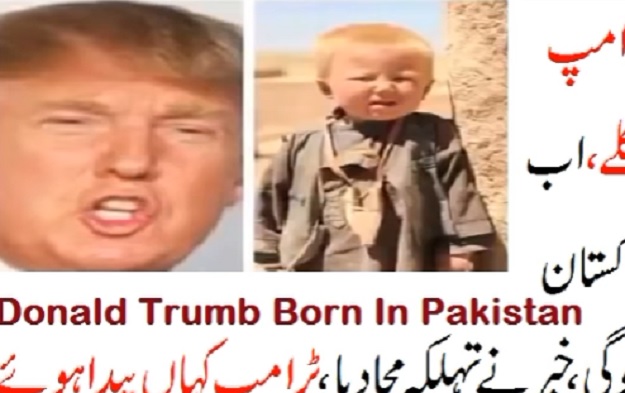 Bizarna teorija o podrijetlu Donalda Trumpa kruži internetom, tvrdi se da je Pakistanac