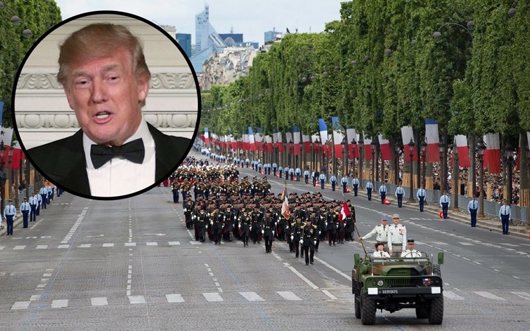 Trump želi vojnu paradu za Dan neovisnosti po uzoru na parišku, ali "još bolju"