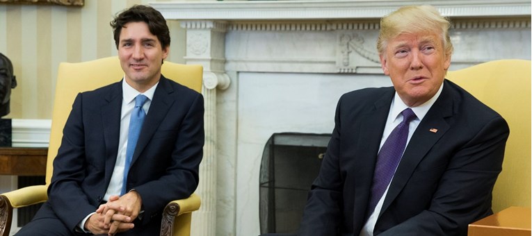 Trump se sastao s kanadskim premijerom, koji je suptilno spomenuo "držanje lekcija"