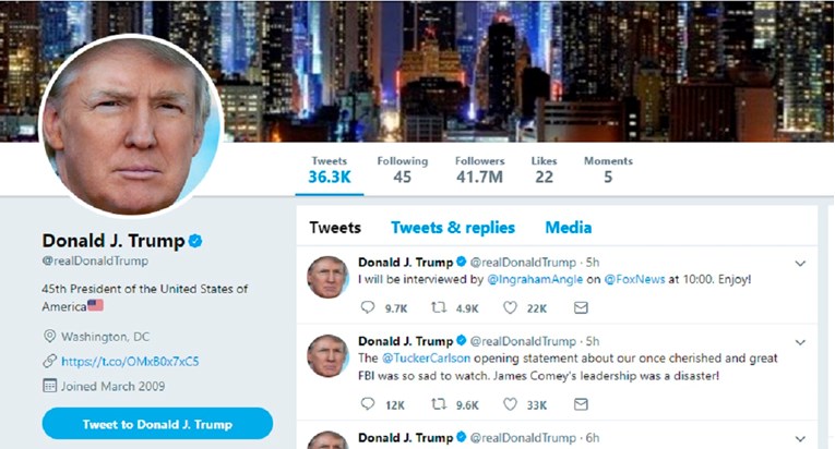 Zaposlenik Twittera na svoj zadnji dan na poslu deaktivirao Trumpov račun na 11 minuta