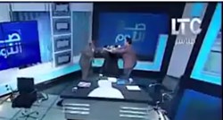 VIDEO Imam koji je pozvao muslimane da slobodno piju alkohol napadnut cipelom tijekom emisije uživo